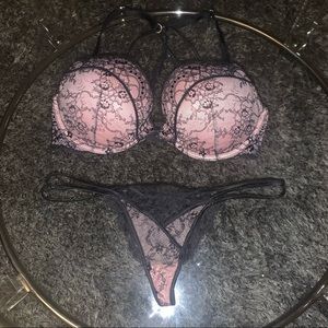 Victoria’s Secret Designer Lingerie Bra Panty Set